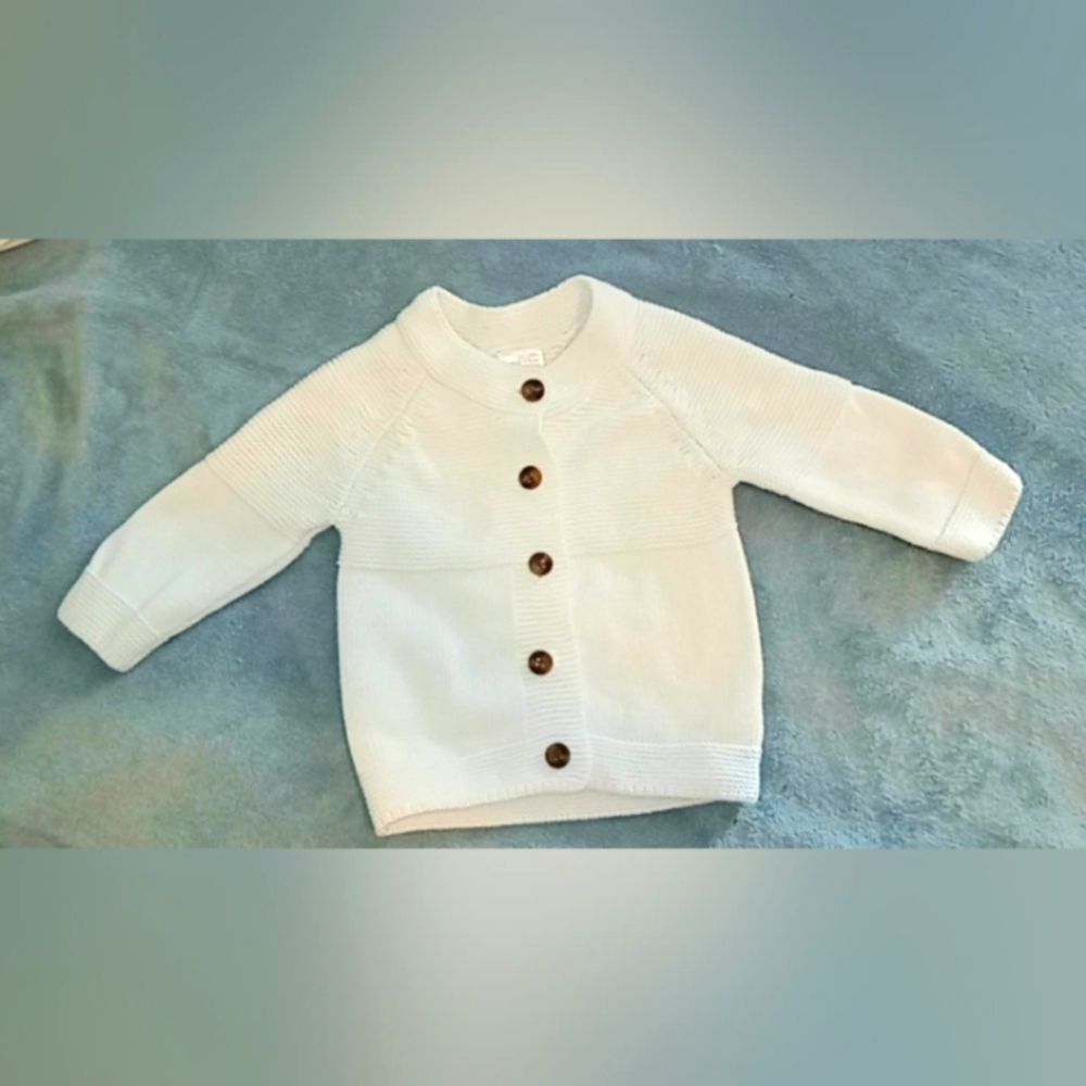 NWOT Hanna Andersson 12-18m button up sweater